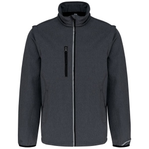 Veste softshell sport manches amovibles unisexe, vue 5