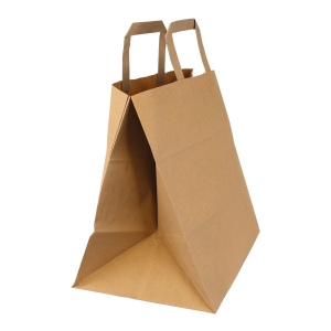 Sac papier kraft anses plates 320 × 310 × 220 mm, vue 2
