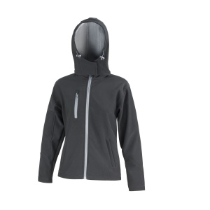 Veste Softshell femme à capuche, vue 3