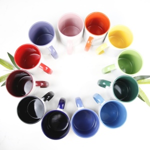 Mug bicolore 95 × 82 mm, vue 2