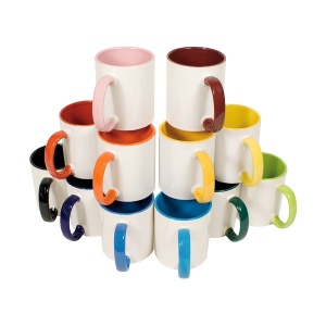 Mug bicolore 95 × 82 mm