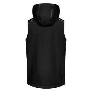 Bodywarmer en Softshell avec capuche, vue 3