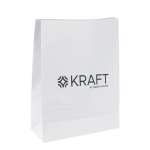 Sac papier blanc sans anses 250 × 320 × 100 mm, vue 3