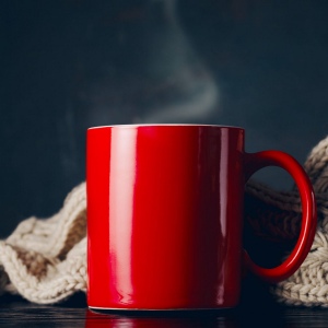 Mug Rouge 300ml, vue 5
