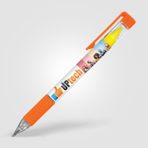 Stylo surligneur avec grip colouré 149 × 12 × 12 mm, vue 5