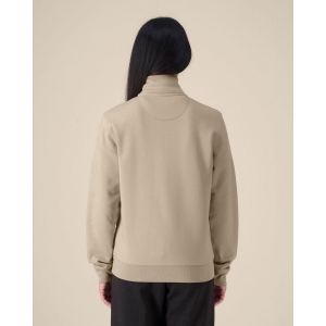 Le sweat-shirt zippé unisexe col montant Stanley/Stella, vue 3