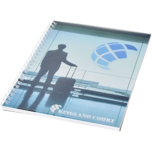 Cahier A5 à spirales avec couverture polypropylène