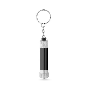 Porte-clés en aluminium avec lampe de poche 3 LED, vue 2