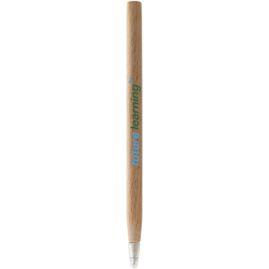 Stylo bille en bois (encre noire) 145 × 8 × 8 mm, vue 2