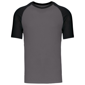 Baseball > T-shirt bicolore manches courtes