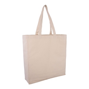 Sac cabas coton naturel 300 gr, vue 2