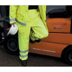 Hi-vis safety trousers