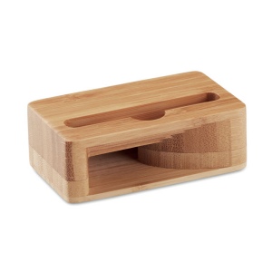 Support de téléphone en bambou 100 × 60 × 100 mm