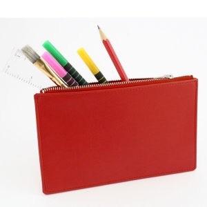 Pochette zippée 180 x 120 x 5 mm en PU, vue 2