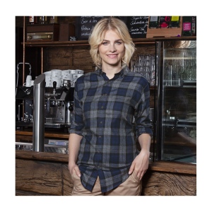 Chemise à carreaux femme
