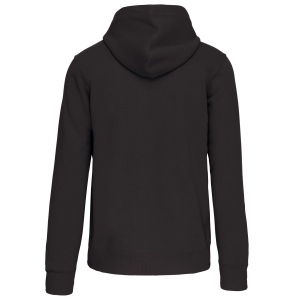 Sweat-shirt zippé capuche unisexe, vue 4