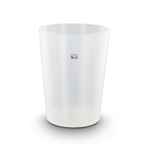 Gobelet plastique reutilisable (pp) 22 cl ras bord, vue 4