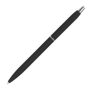Stylo bille fin caoutchouté, vue 4