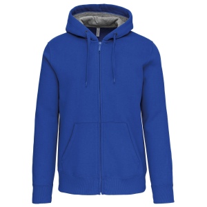 Sweat-shirt zippé capuche unisexe, vue 8