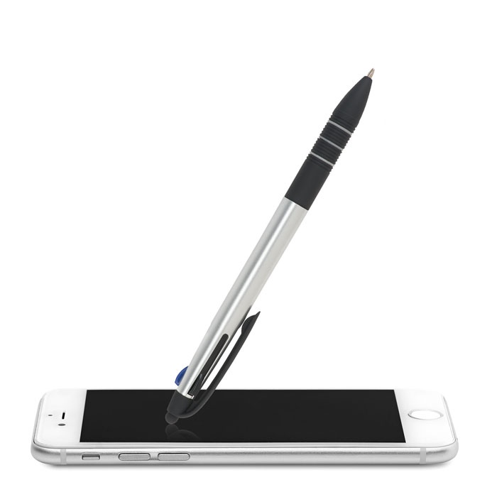 Stylo bille stylet 3 couleurs