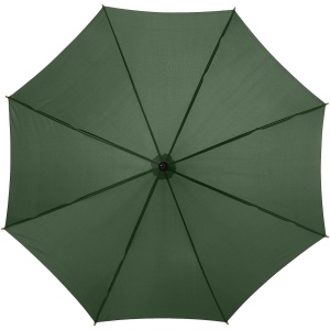 Parapluie 23" à ouverture automatique, poignée et mât en bois, vue 3