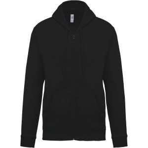 Sweat-shirt zippé capuche unisexe, vue 2