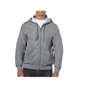 Sweat capuche grand zip, vue 6