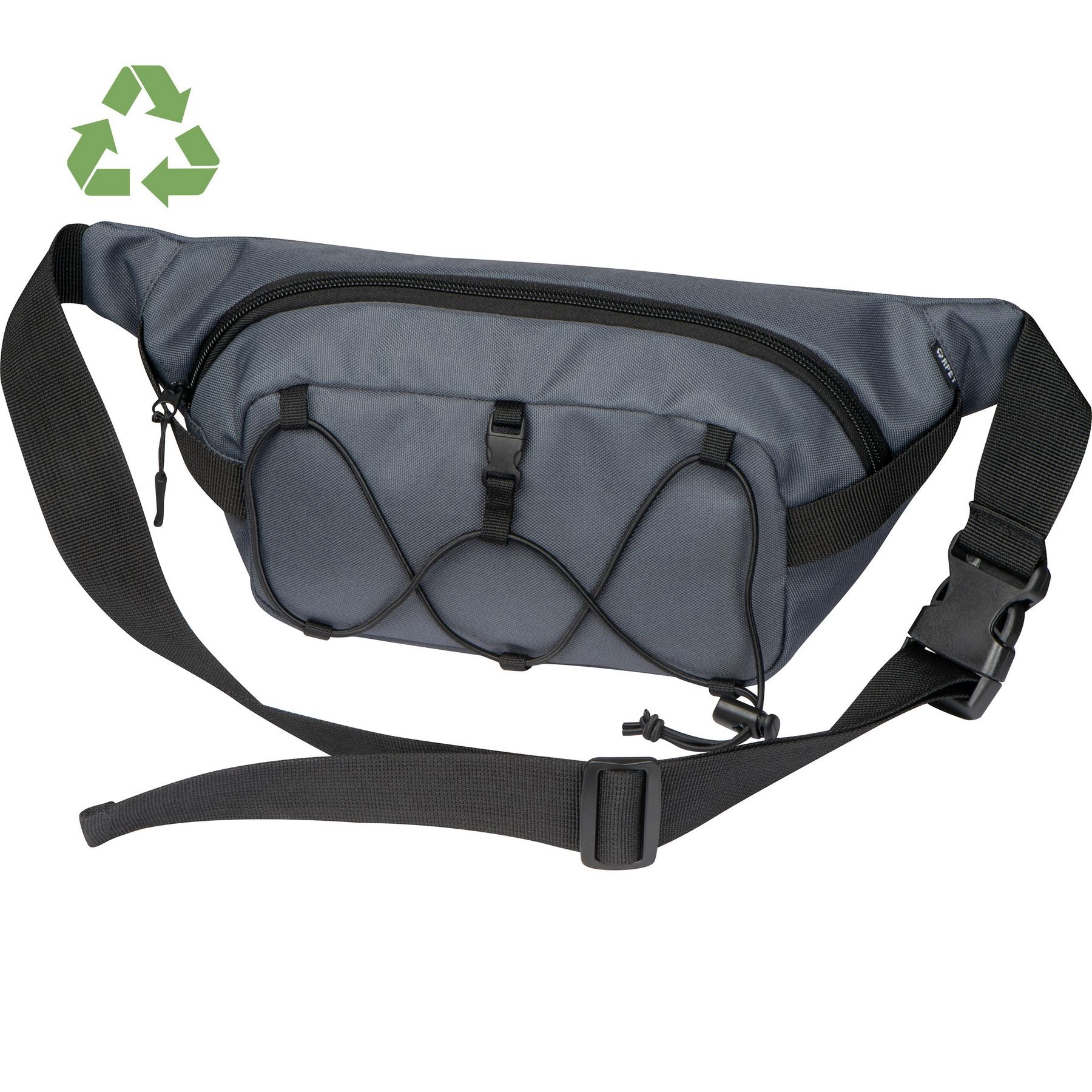 Sac banane en RPET 375 × 145 × 105 mm