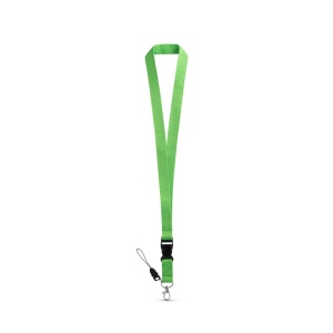 Tour de cou en polyester avec mousqueton en métal 20 × 530 mm, vue 6