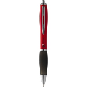 Stylo à bille avec grip noir (encre noire) 140 × 13 × 13 mm, vue 3
