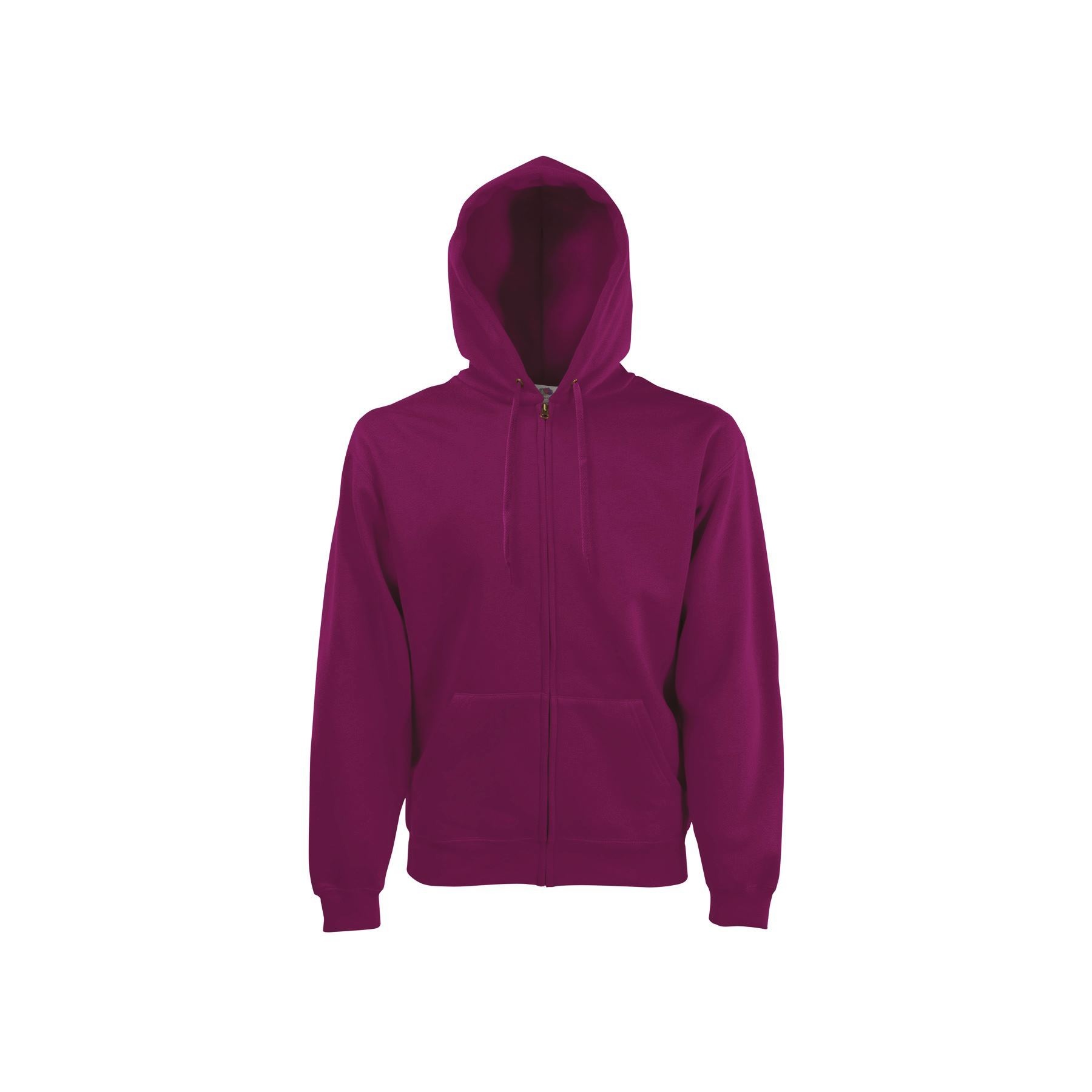 Sweat-shirt homme zippé capuche (62-062-0)