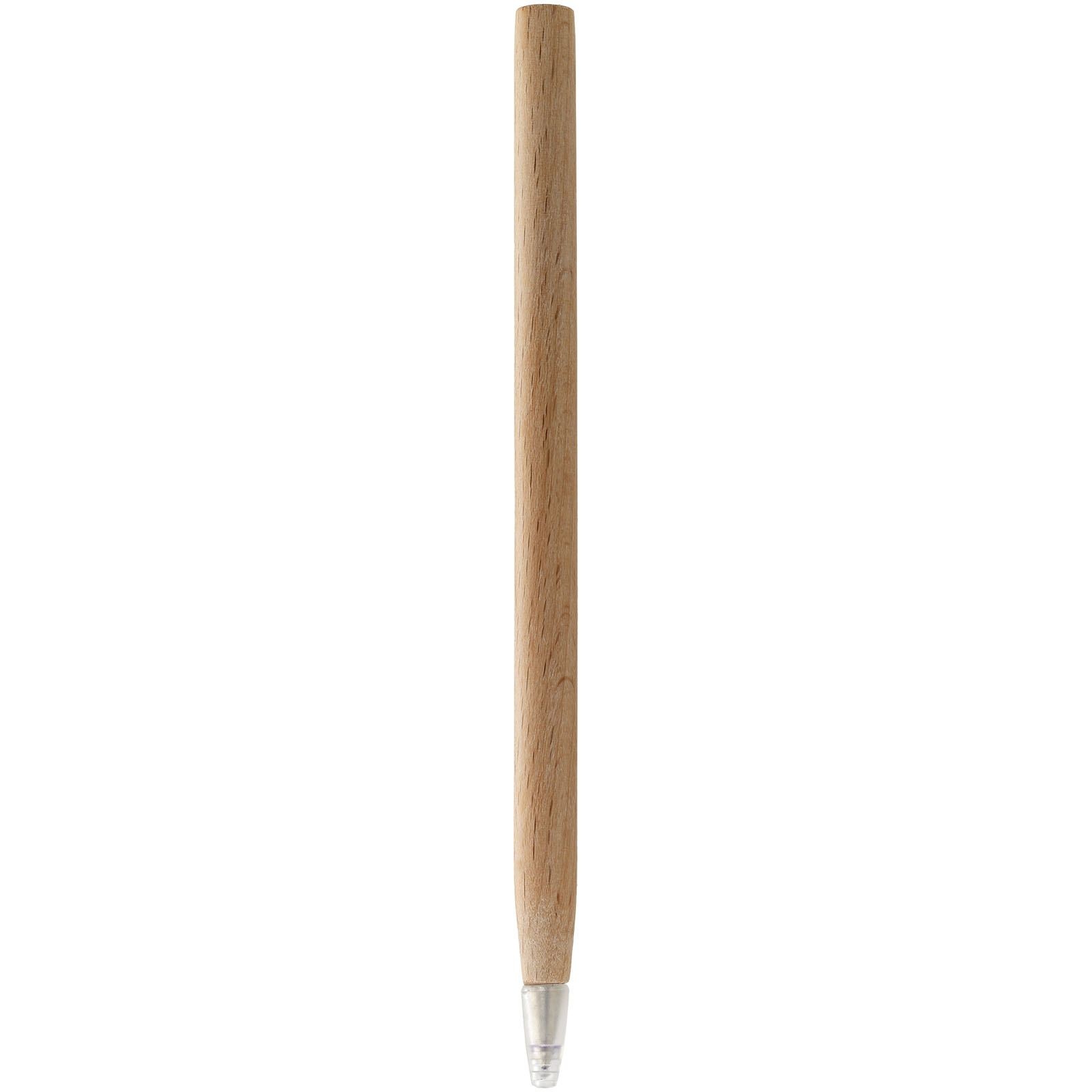 Stylo bille en bois (encre noire) 145 × 8 × 8 mm