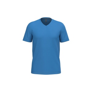 T-shirt col V manches courtes homme, vue 4
