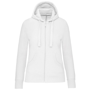Sweat-shirt zippé capuche femme, vue 5
