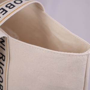 Sac soufflet fond en coton 450 × 400 × 150 mm, vue 8