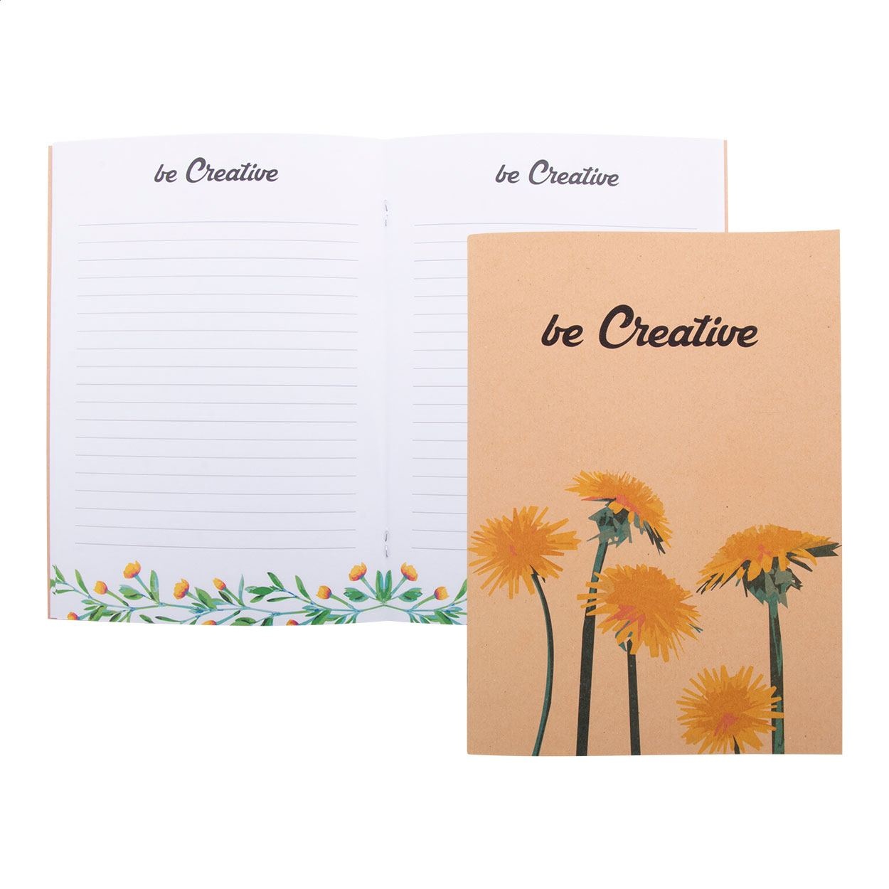 CreaNote Plus A5 Eco carnet de notes personnalisé