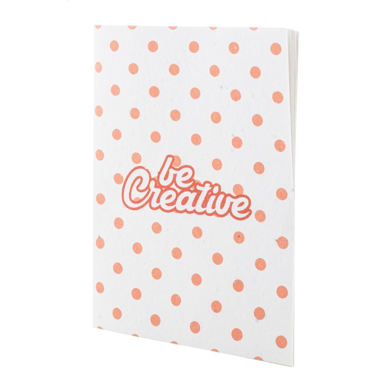 CreaNote A6 carnet de notes personnalisé en papier ensemencé