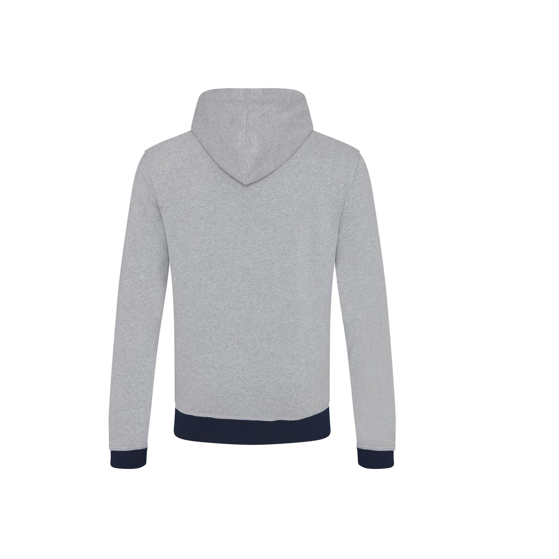 Sweat capuche zippé en coton régénéré