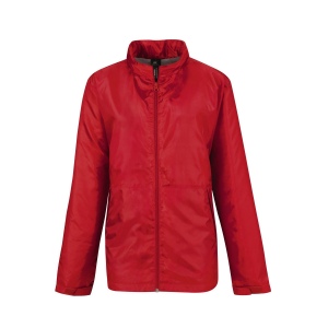 Veste coupe-vent doublée micropolaire femme, vue 7