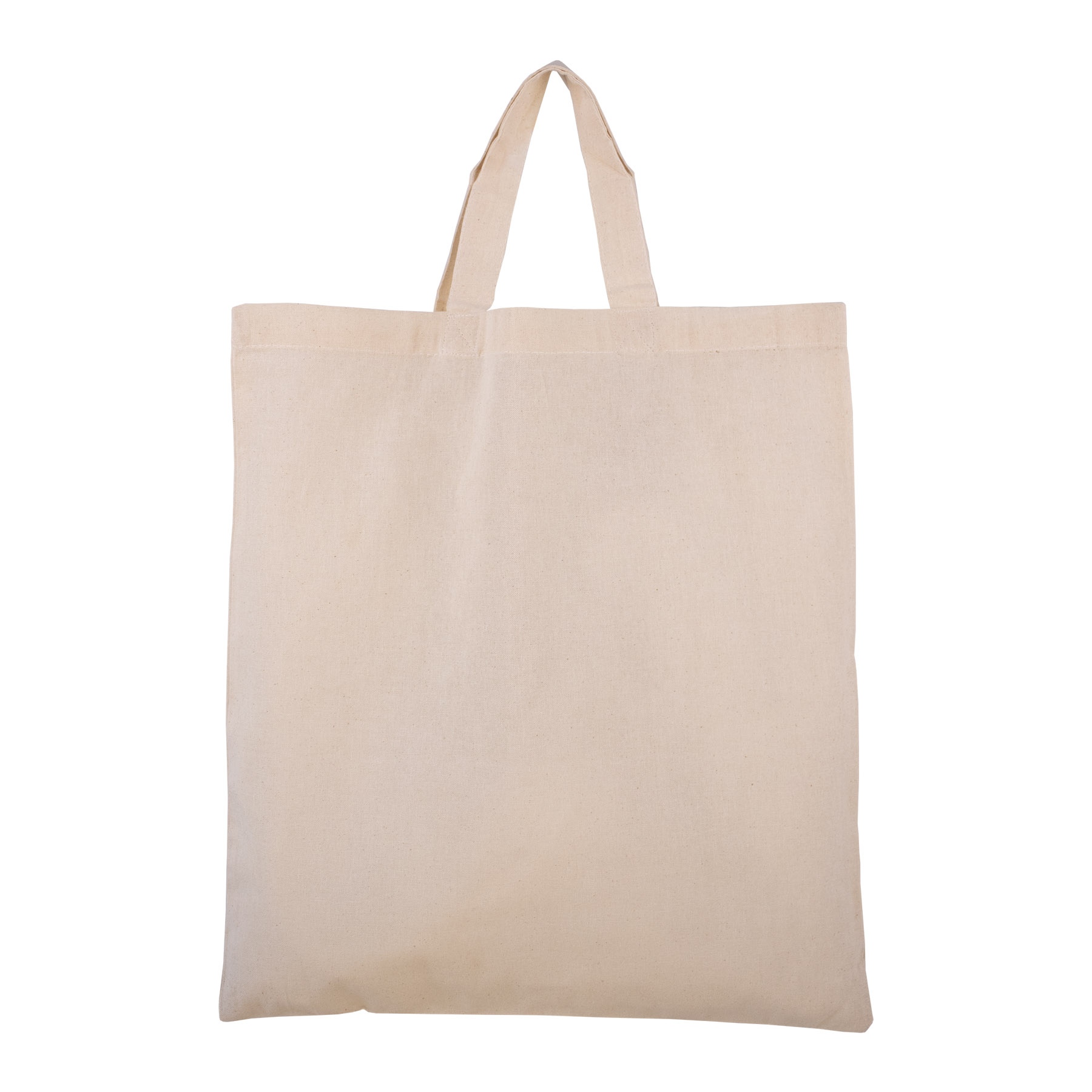 Tote bag anses courtes en coton 130gr