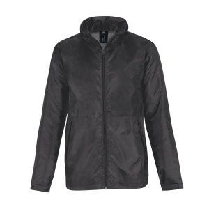 Veste coupe-vent doublée micropolaire homme, vue 8