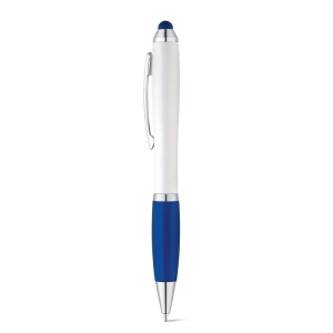 Stylo avec mécanisme twist et clip en métal, vue 3