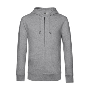 Sweat capuche zippé organique, vue 8
