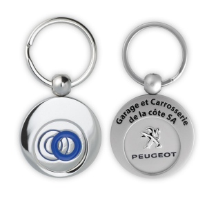 Porte clés jeton, vue 2