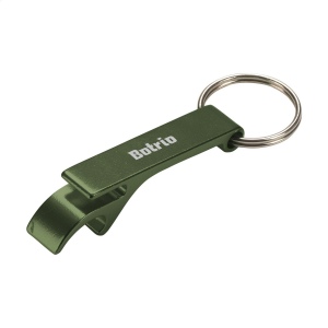 Porte-clés décapsuleur en aluminium 6 × 2 × 2 mm