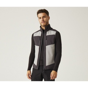 Bodywarmer bicolore en Softshell, vue 2