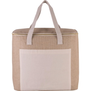 Sac isotherme en jute 380 × 320 × 160 mm