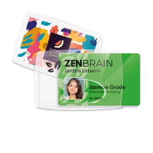 Porte-badge protege carte de credit 92 × 63 mm