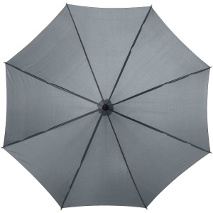 Parapluie 23" à ouverture automatique, poignée et mât en bois, vue 5