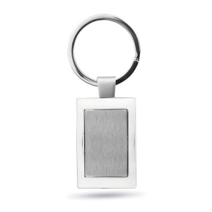 Porte-clés rectangulaire métal 80 × 5 × 35 mm, vue 2